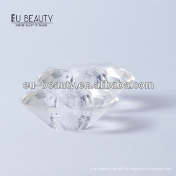 Capuchon transparent surlyn en forme de diamant rond